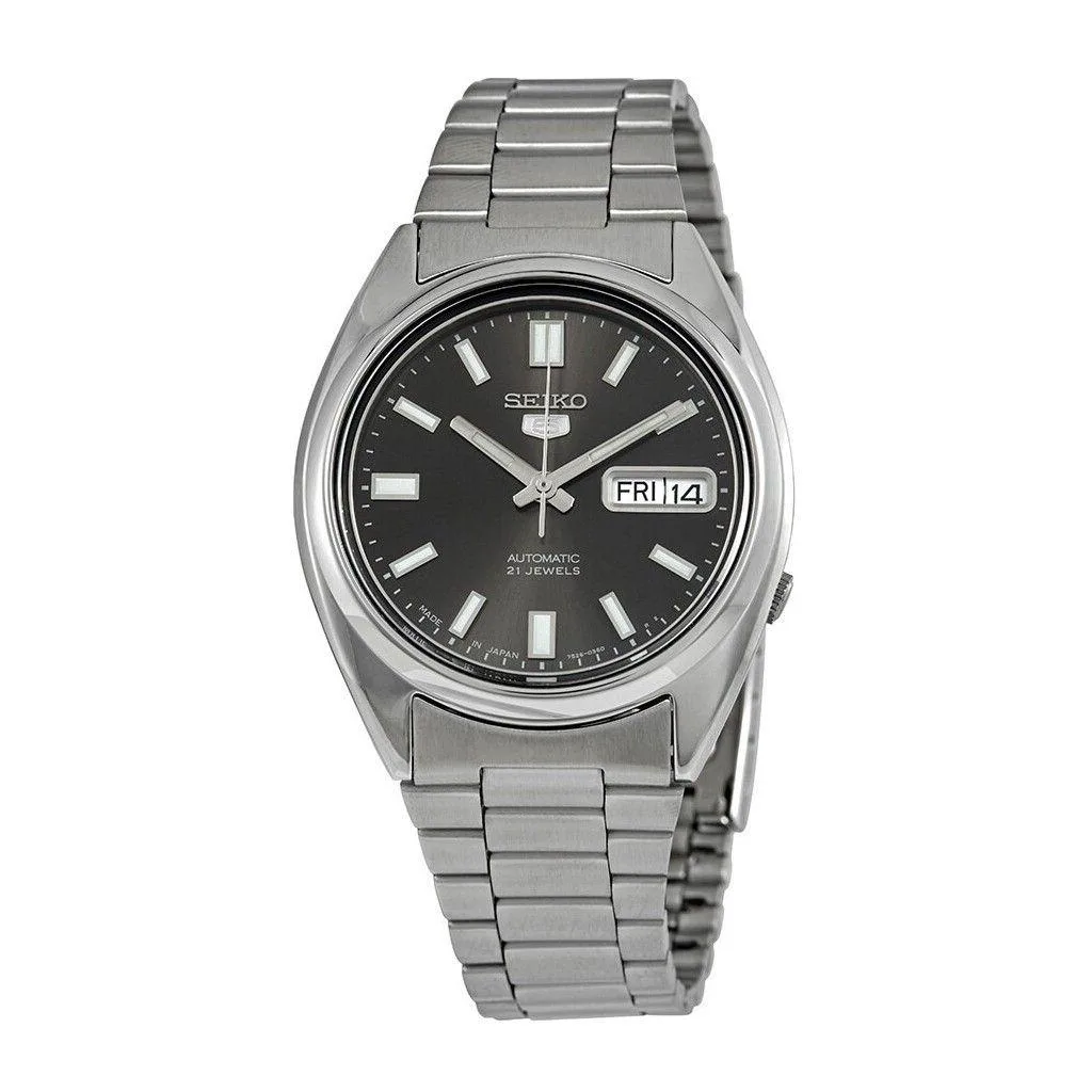 Seiko Seiko 5 Automatic SNXS79J1 Black Dial 38mm Watch — product photo