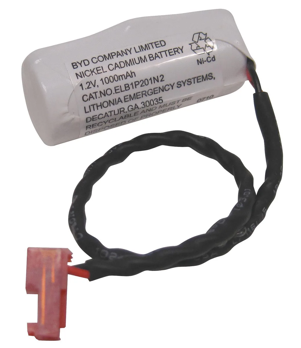Acuity Lithonia Acuity Lithonia ELB 1P201NB 1.2 V 1.2 Ah NiCd battery — product photo