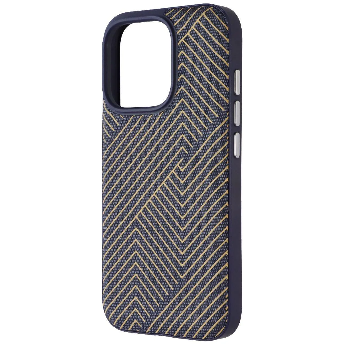 ZAGG ZAGG London Snap Series Case iPhone 16 Pro Navy Blue / Gold — product photo