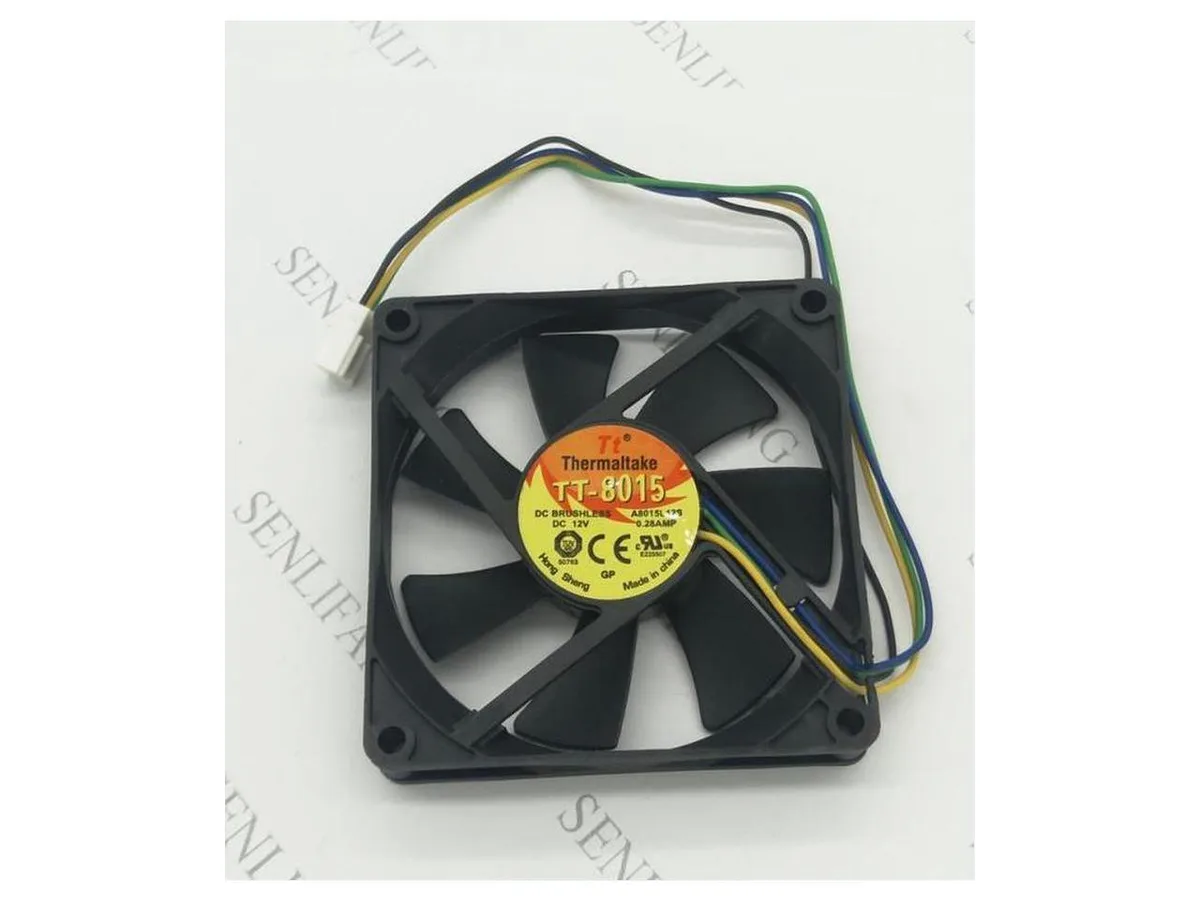 Fans Fans 8015 4PIN PWM 12V .28A case fan — product photo