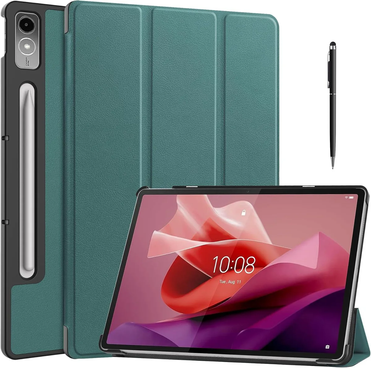 Werleo Werleo TB370FU/TB371FC laptop case for Lenovo Tab P12 12.7 inch 2024 2023 Dark Green — product photo