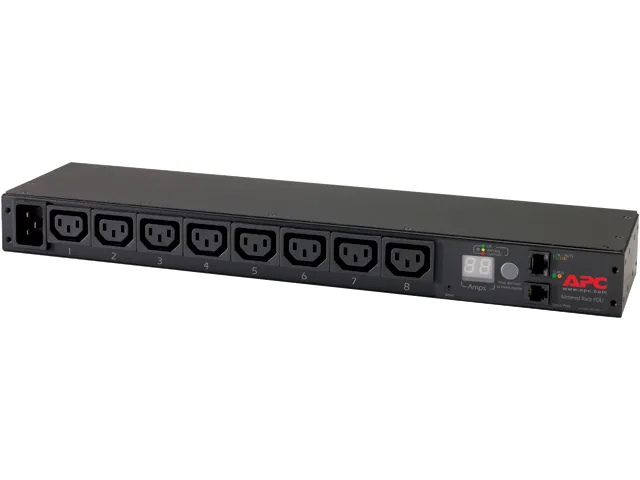 APC APC AP7821 Metered 1U Rack PDU 16A 8×C13 — product photo