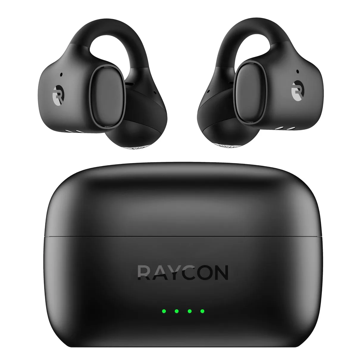  Raycon Everyday Clip Earbuds RBO755-26E-BLA Carbon Black — product photo