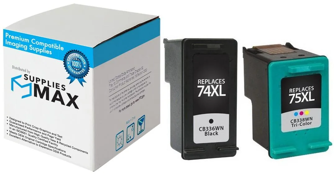 SuppliesMax SuppliesMax HP CZ139FN High Yield Inkjet Combo Pack (Black/Color) — product photo