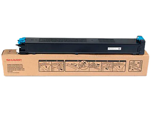 Sharp Sharp MX27NTCA Cyan Toner Cartridge 15000 Pages — product photo