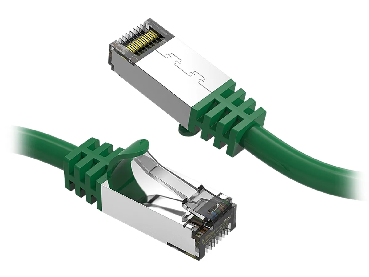Nippon Labs Nippon Labs 60CAT8-7-26GN network ethernet cable 7 ft Cat8 26 AWG green — product photo