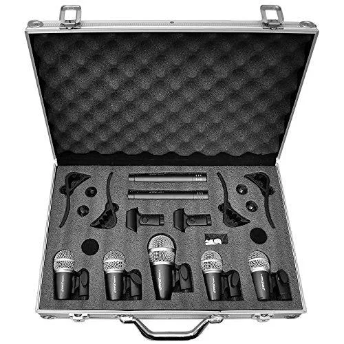 Pyle Pyle 7-Piece Drum Microphone Kit PDKM7 — product photo