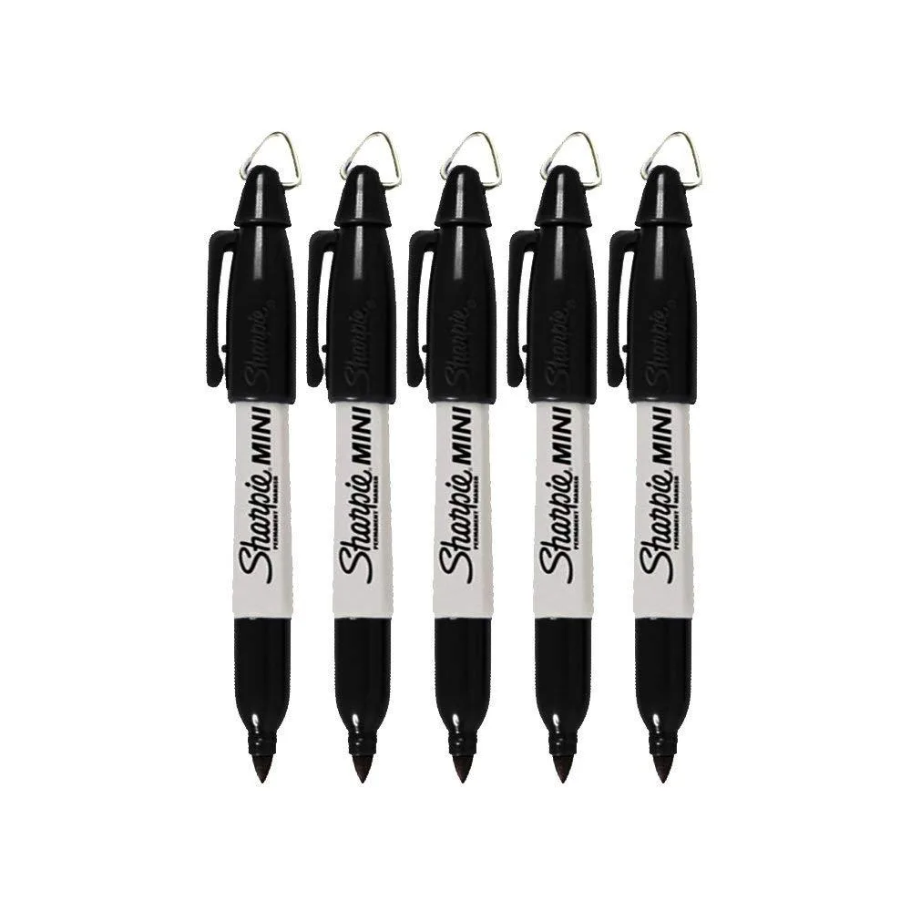  Sharpie Mini Permanent Markers 87658 Pack of 5 — product photo