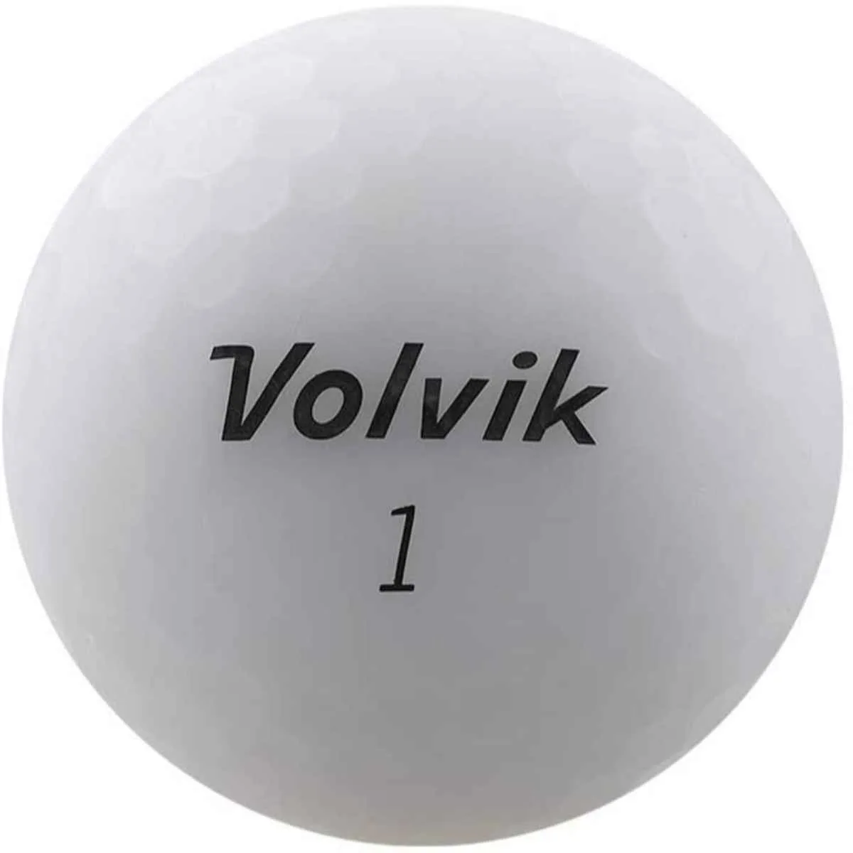 Volvik Volvik 9533 2020 Vivid Matte White Golf Balls 1 Dozen — product photo