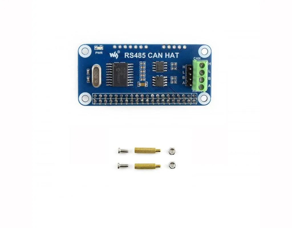 LORDWORLD LORDWORLD RS485 CAN HAT MCP2515 SN65HVD230 SP3485 development board — product photo