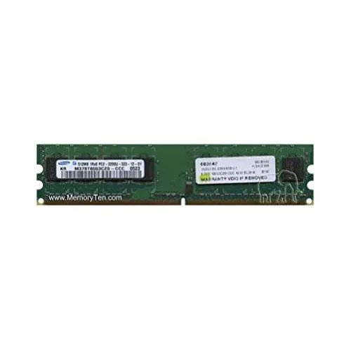 SAMSUNG SAMSUNG M378T6553CZ3-CCC 512MB DDR2 400MHz PC2-3200 240-pin desktop RAM — product photo