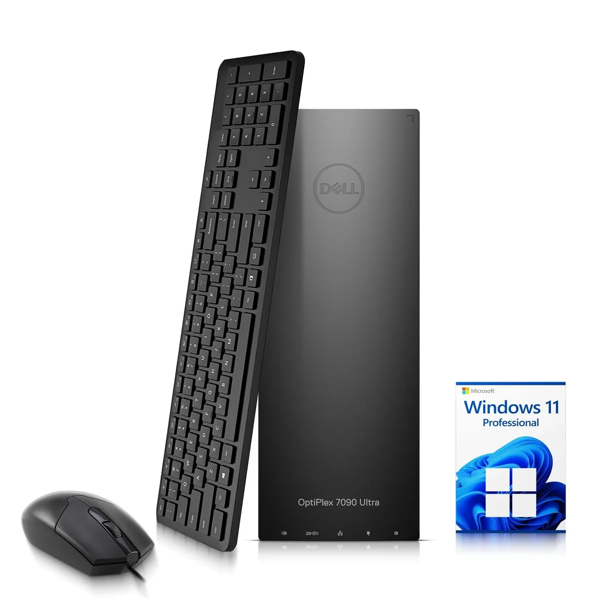 DELL DELL OptiPlex 7090 Ultra i7-1185G7 8GB DDR4 256GB SSD Win11 Pro desktop PC — product photo