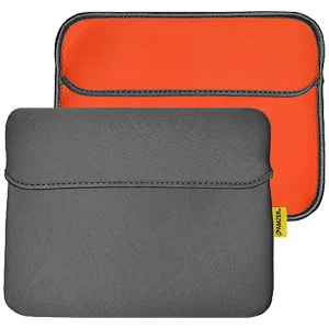 Amzer Amzer Reversible Neoprene Sleeve for Kindle Fire HDX 8.9" / HD 8.9" Slate Grey/Burnt Orange — product photo