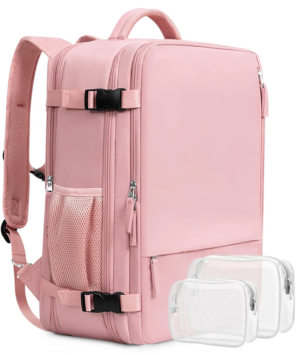  Beraliy 24L Travel Backpack Pink 16.5 in Laptop — product photo