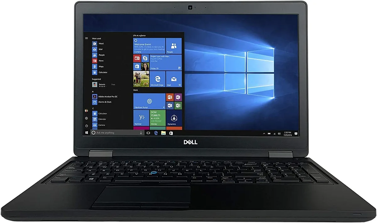 DELL DELL J5-5580B03 laptop i5-6440HQ 8GB 180GB SSD 15.6 — product photo