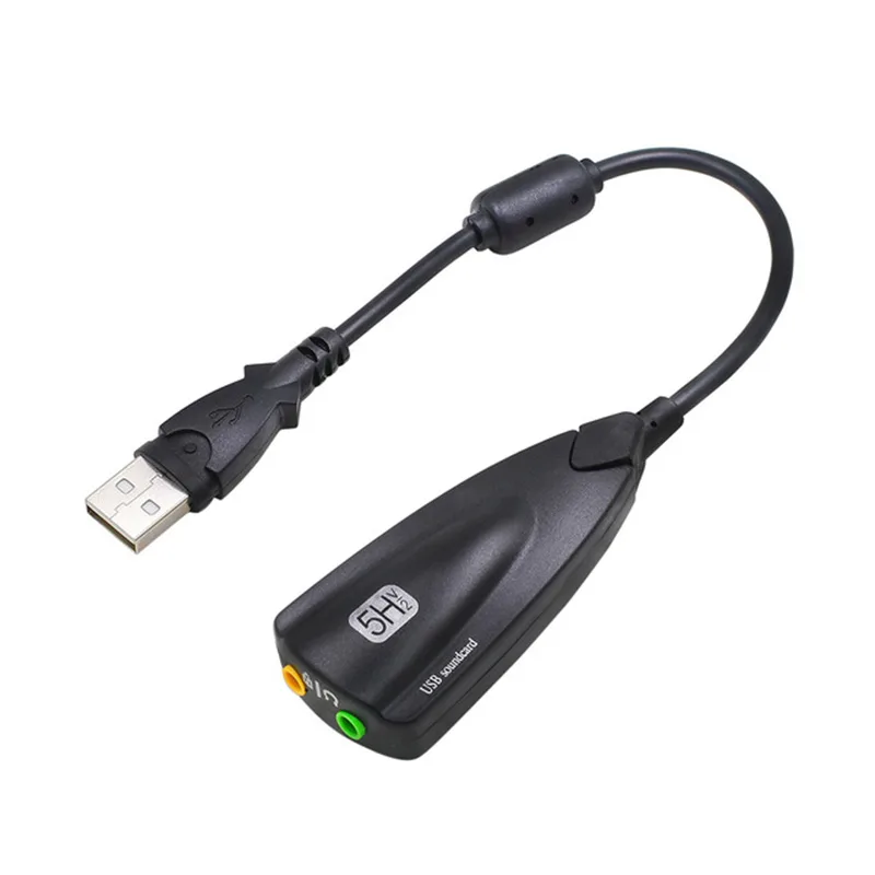 HANNORD HANNORD USB External Stereo Sound Adapter Black — product photo