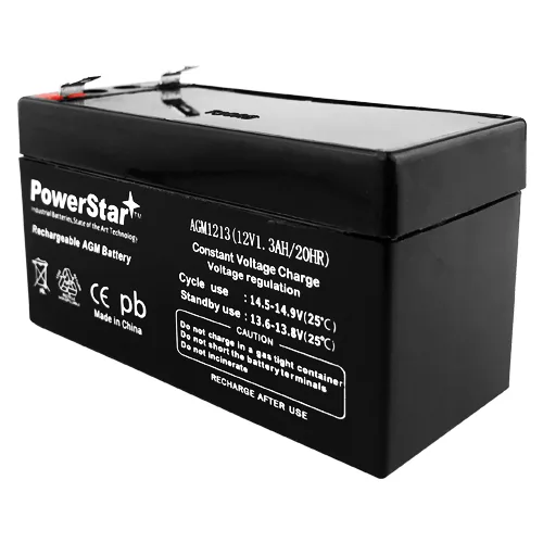 BatteryJack inc. BatteryJack inc. 12v 1.3Ah SLA Replacement Battery F1 Terminals — product photo