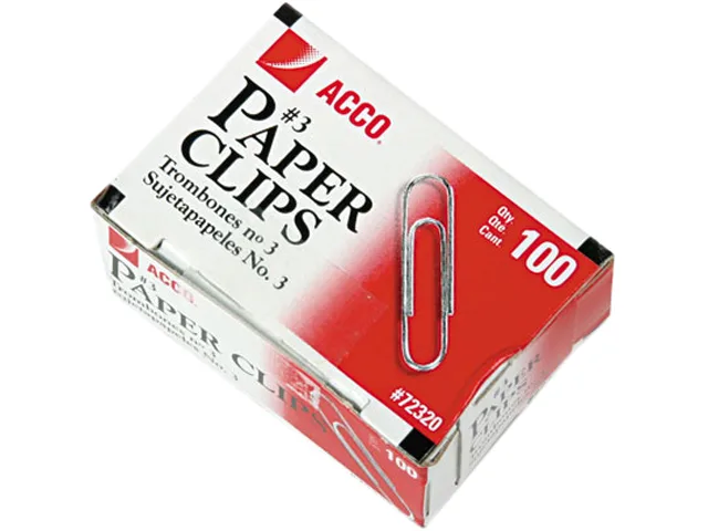 ACCO ACCO 72320 Paper Clip 1000/PK — product photo