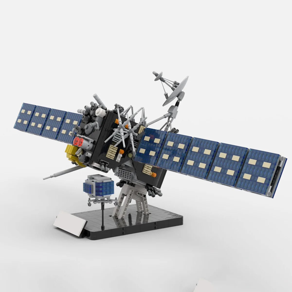ZITIANYOUBUILD ZITIANYOUBUILD Rosetta Philae Spacecraft Lander 2320 Pieces MOC educational — product photo