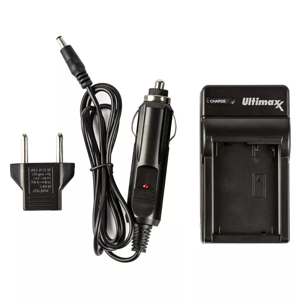 Ultimaxx Ultimaxx AC/DC Rapid Charger NP-BX1 with EU &amp; Car Adapters — product photo