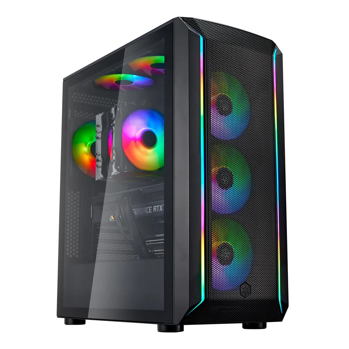 Silverstone Silverstone SST-FA511Z-BG FARA 511Z ATX PC Case Black — product photo