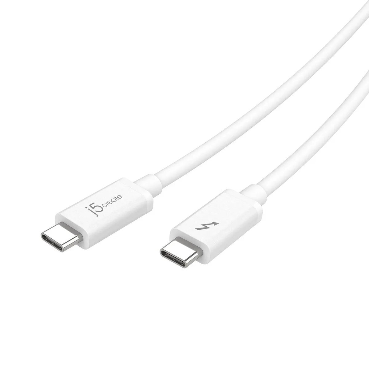 LORDWORLD LORDWORLD JTCX02 Thunderbolt 3 USB C Cable 100 cm 20 Gbps 100W White — product photo