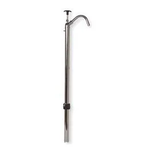 Dayton 3BY47 hand drum pump steel chrome finish