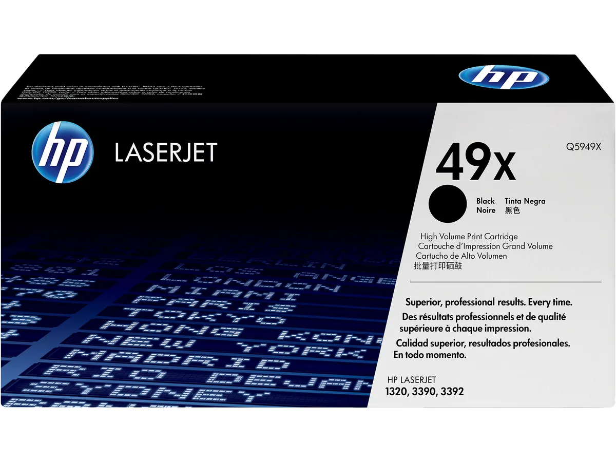 HP HP Q5949X 49X High Yield Toner Cartridge Black 6000 Pages — product photo