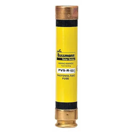 Bussmann Bussmann PVS-R-50 Solar Fuse 50A 600V AC/DC Class RK5 line protection — product photo