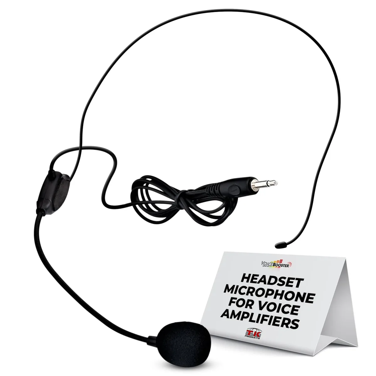  Voicebooster Speak Out Headset Microphone 3.5mm Silver — product photo