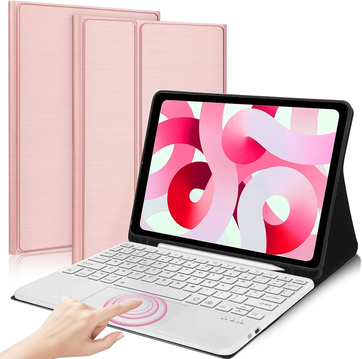 Werleo Werleo Keyboard Case for iPad Mini 5 4 3 2 1 Rose Gold — product photo