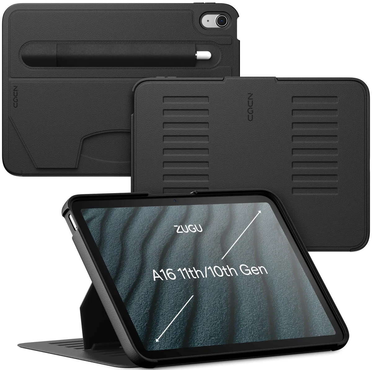  ZUGU CASE ZG-22-10THBLK iPad 10.9 inch 10th/11th Gen Case Black — product photo