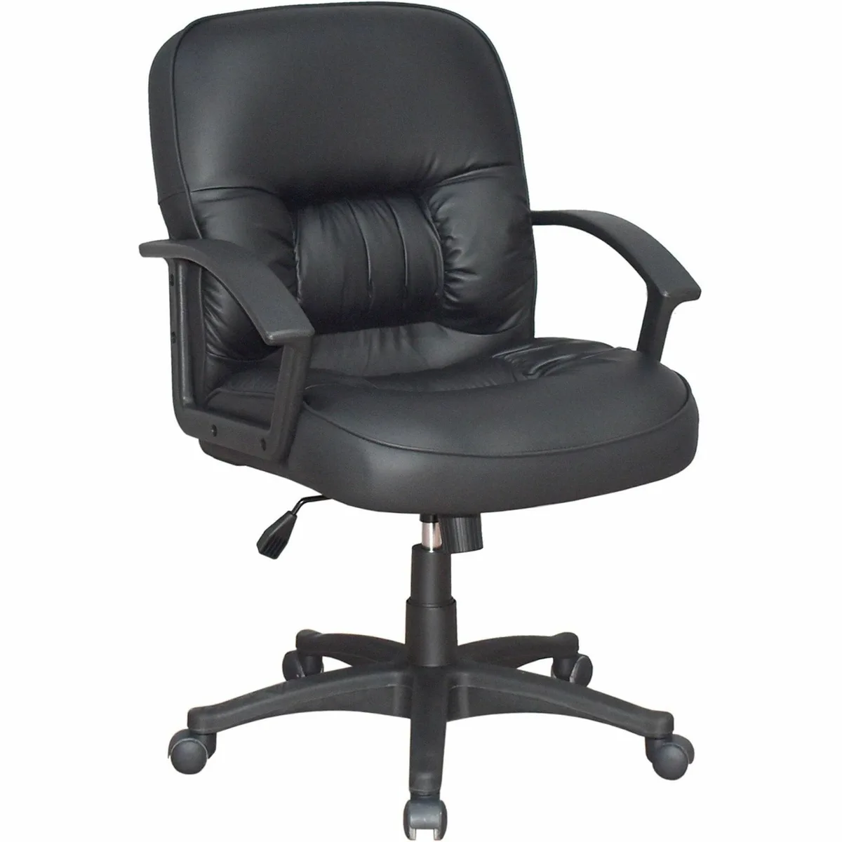 Lorell Lorell LLR60115 Tufted Managerial Mid-Back Office Chair — product photo