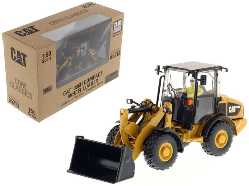 DieCast Masters DieCast Masters CAT 906H Compact Wheel Loader 1/50 Core Classics Series — product photo