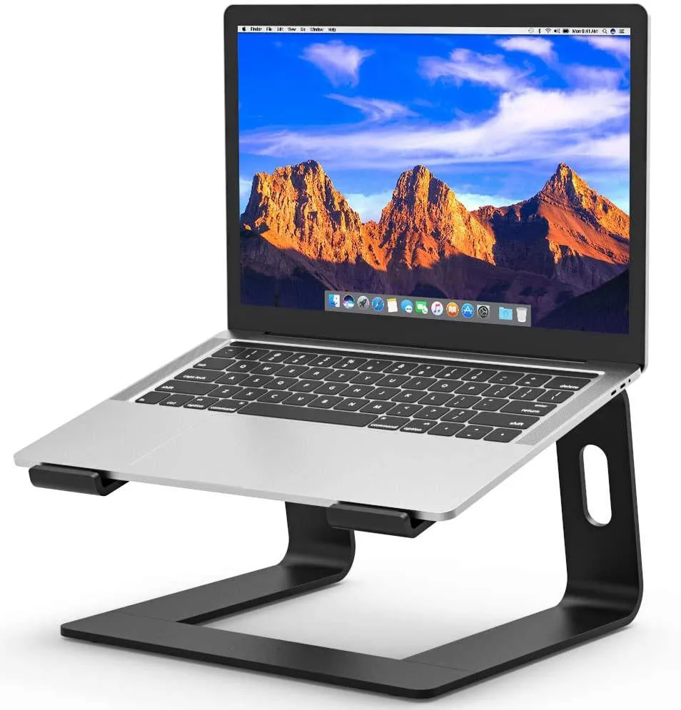 WRIARICH WRIARICH C08LS Adjustable Aluminium Laptop Stand Black 15.6in — product photo