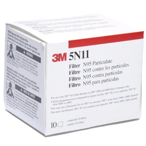 3M 3M MCO46464 Particulate Filter 5N11 N95 Pack of 10 — product photo