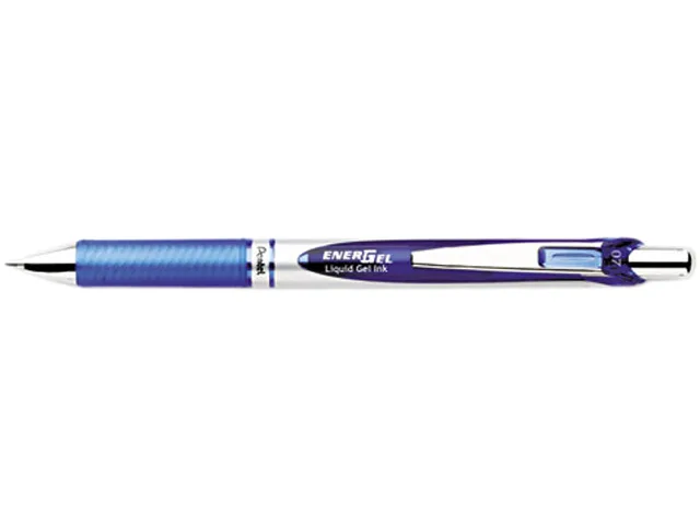 Pentel of America, Ltd. Pentel of America, Ltd. BL77C EnerGel RTX retractable gel pen, blue ink, medium — product photo