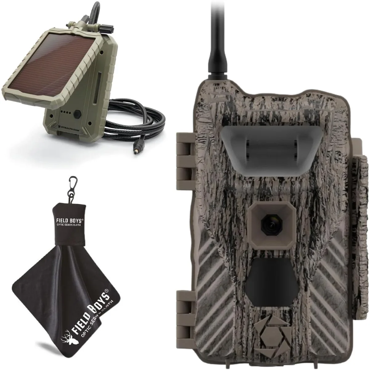 Stealth Cam Stealth Cam Flashback 40MP Trail Camera with Solar Panel — product photo