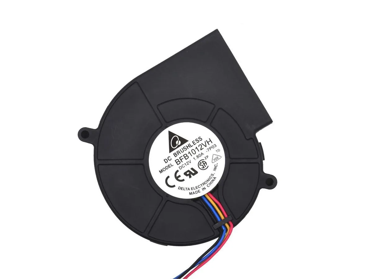 Fans Fans 9733 Turbo Centrifugal Blower 97x97x33mm 12V 1.80A — product photo