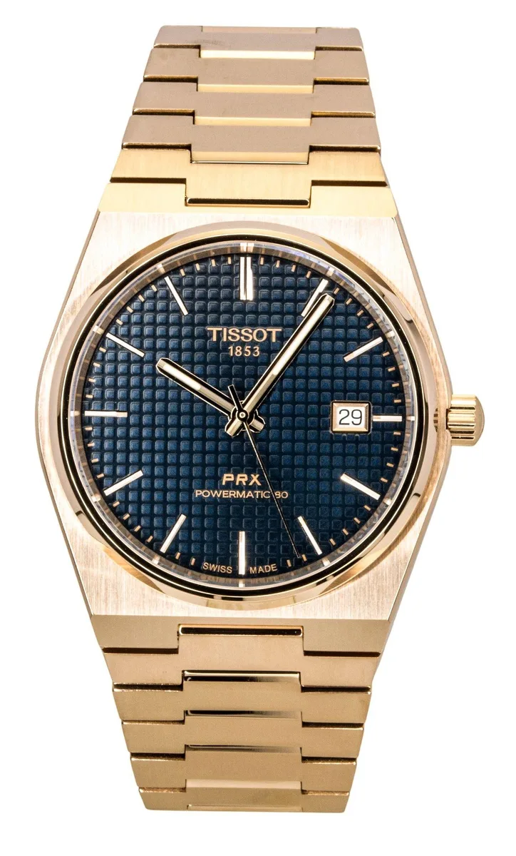Tissot Tissot PRX Rose Gold Stainless Steel Blue Dial Automatic 40.00 mm 100M Men's Watch — product photo