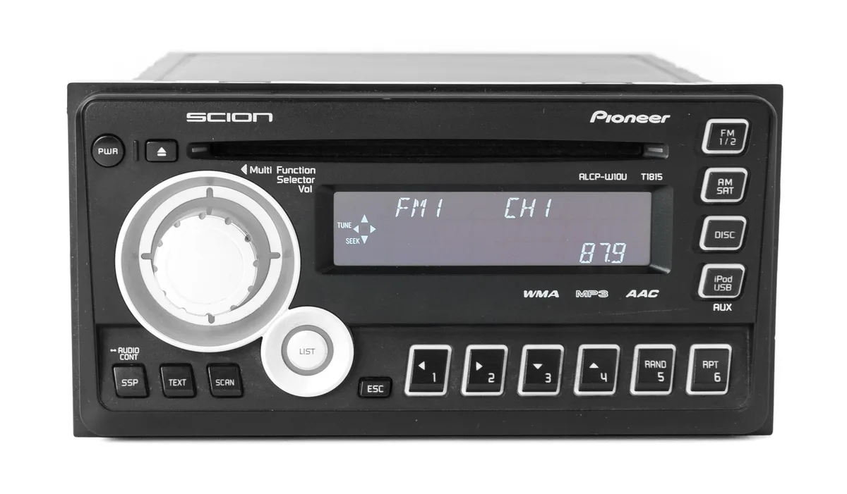 1 Factory Radio 1 Factory Radio DEH-M8557 receiver AM FM CD 2011-2012 Scion TC — product photo