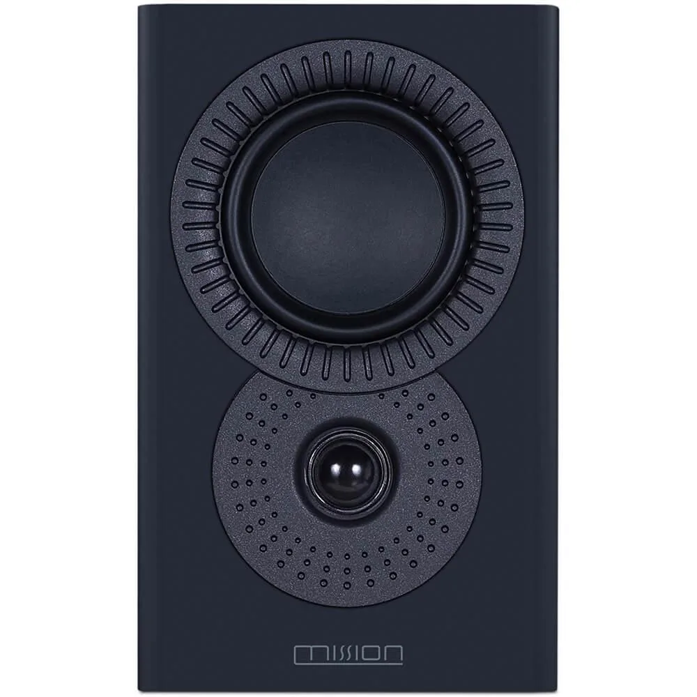 Mission Mission LX-1 MKII 2-Way Bookshelf Speaker Lux Black — product photo