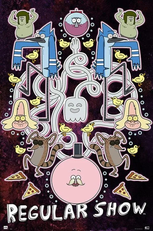 Posterazzi GPE5011 Regular Show poster 24 x 36 inches on heavy stock paper