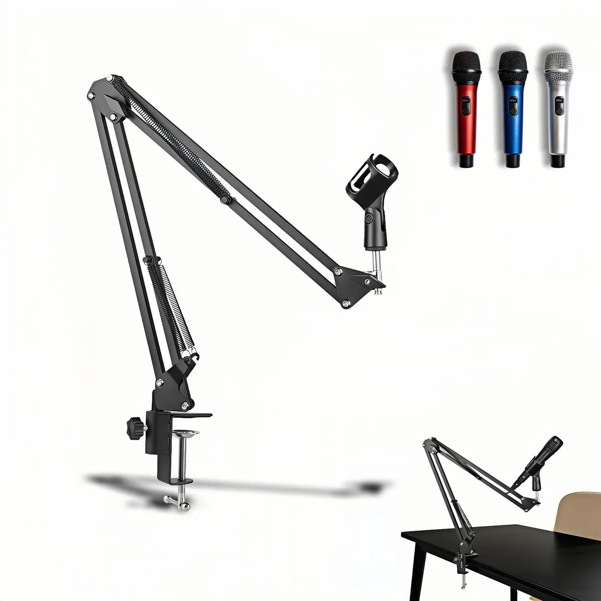  yayaboqu Nb35 Scissor Boom Arm Stand 27.56 inches — product photo