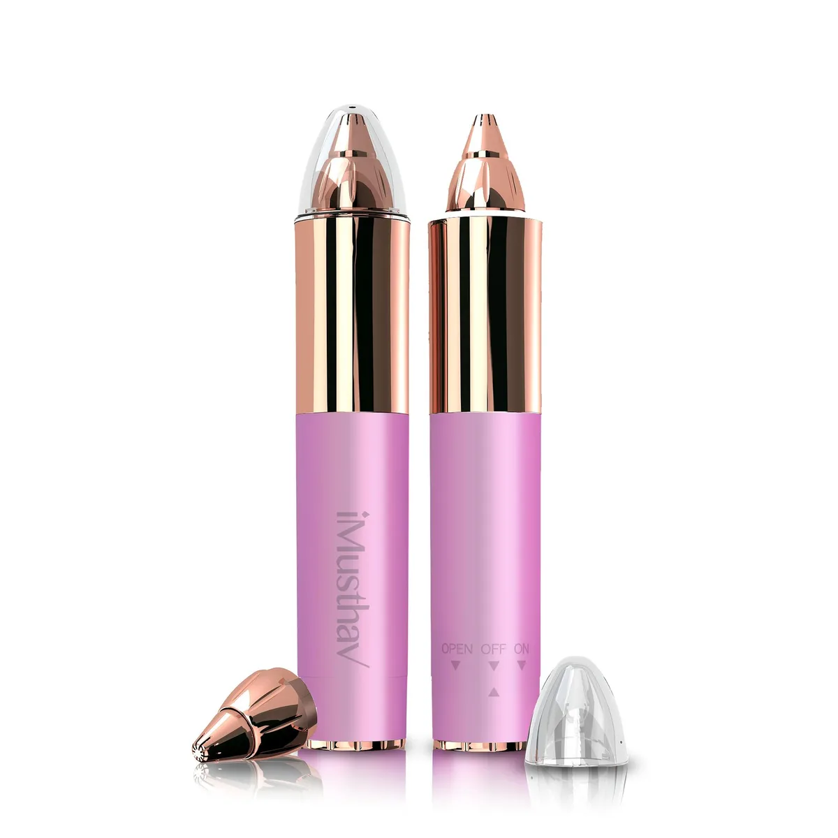 iMusthav iMusthav MV100-A2 Eyebrow Shaver 360 LED Pink — product photo