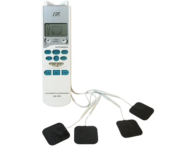 Sunpentown Sunpentown UC-570 Electronic Pulse Massager Dual-Channel 5 Programs 3 Modes LCD 80V 120Hz 200us 15min Timer — product photo