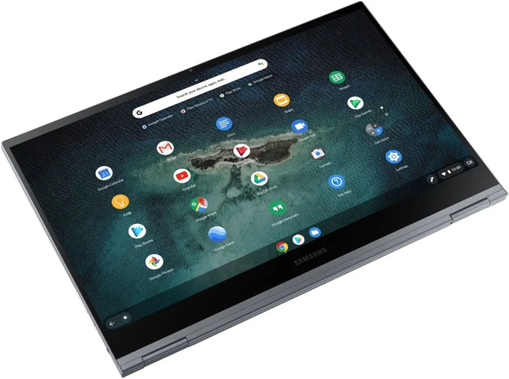 SAMSUNG SAMSUNG XE930QCA-K02US 13.3" 4K Touch Chromebook i5-10210U 8GB 256GB Gray laptop — product photo