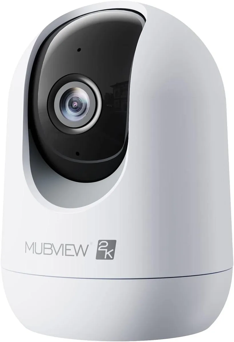 PISKEKAT PISKEKAT Indoor Security Camera 2K Pan Tilt Home Safety — product photo