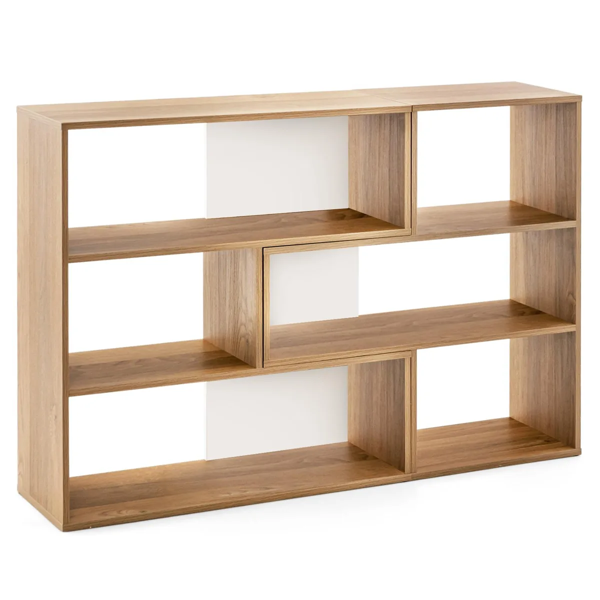SlickBlue SlickBlue 2-Piece Separable Bookshelf 52 x 11.5 x 33 in — product photo