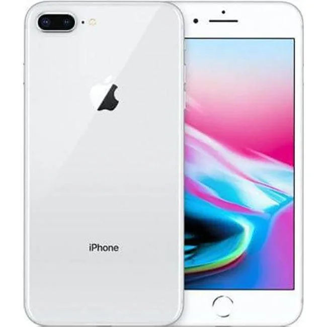 Apple Apple iPhone 8 Plus 256GB Silver Unlocked Cell Phones - Unlocked — product photo